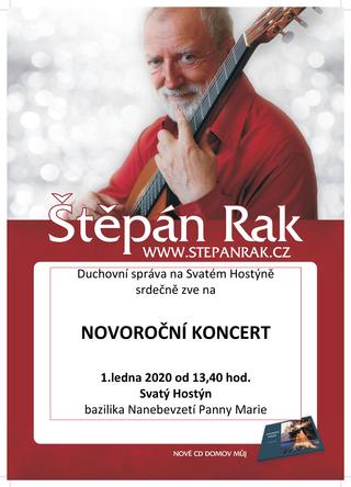 Novoroční koncert Štěpána Raka