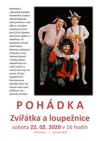 Pohádka: Zvířátka a loupežnice