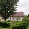 Penzion Hostějov - pohled z návsi