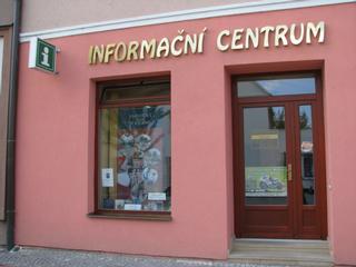 Průčelí informačního centra