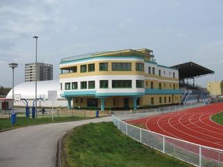 Ubytování v areálu Městského stadionu v Kyjově