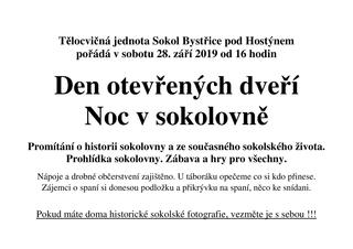 Noc v sokolovně